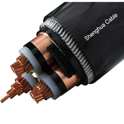 CHINA 0.6/1KV Cables aislados de PVC blindados subterráneos -20 oC a 70 oC para soluciones de distribución de energía subterránea proveedor