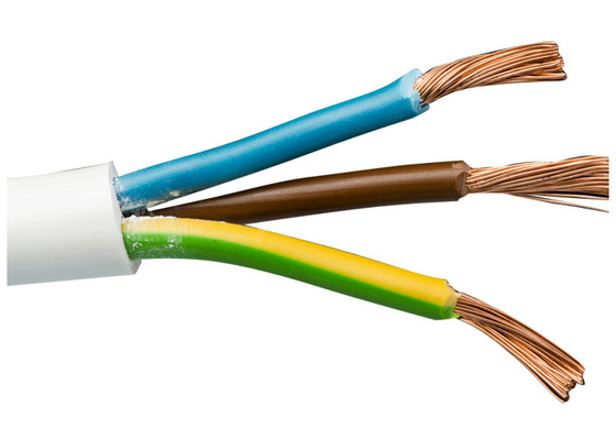 CHINA Cable de un solo cable de color del grupo Shanghai Shenghua, cable con aislamiento de PVC, temperatura máxima del conductor 70℃ proveedor