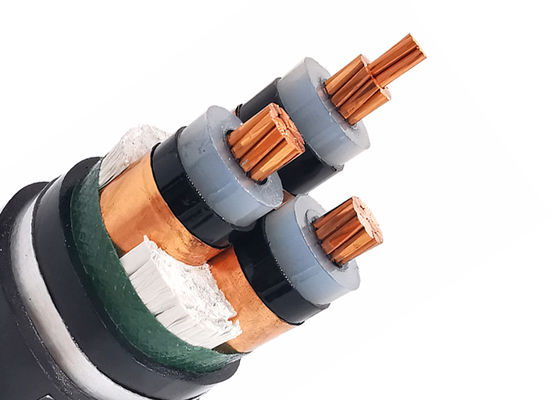 CHINA SWA 4x35mm2 Oxygen-Free Copper PVC Insulated Steel Wire Armoured Power Cable for Direct Burial 0.6/1kV proveedor