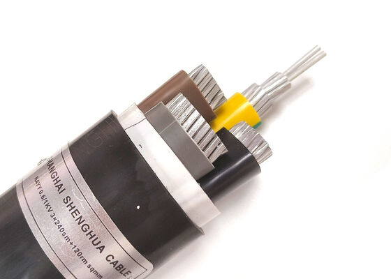 CHINA Cable de distribución subterráneo de cobre libre de oxígeno CYKY 5x10mm2 con aislamiento de PVC para uso en exteriores 0.6/1kV proveedor
