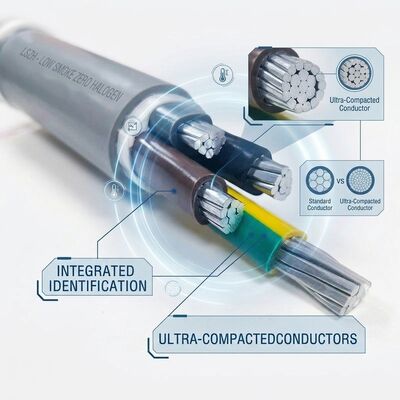 CHINA N2XCH-J 5x16mm2 Low Smoke Zero Halogen PVC Insulated Cable Tunnel 0.6/1kV IEC60502 proveedor