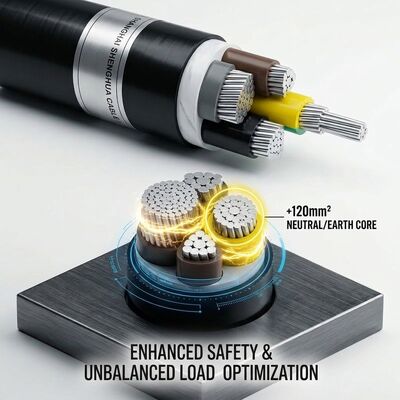 CHINA FR 4x35mm2 Flame Retardant PVC Insulated Power Cable IEC60332 0.6/1kV Copper Conductor proveedor