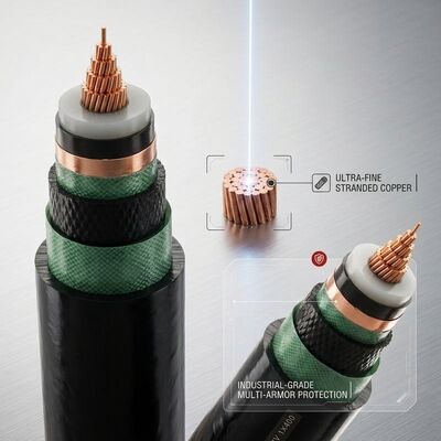 CHINA Flexible Class 5 Fine Stranded 4x35mm2 Copper XLPE Insulated RV-K Power Cable proveedor
