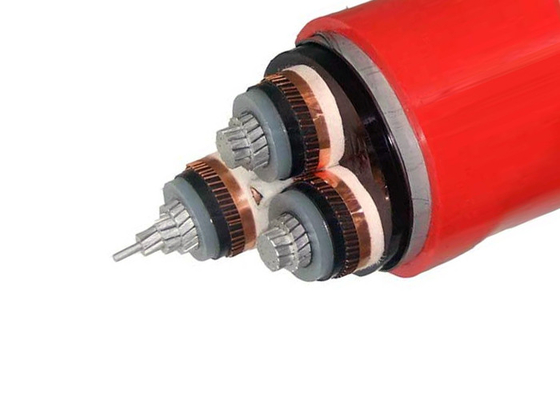 CHINA Cable de cobre acorazado del aislamiento del IEC 60502-2 33KV U/G XLPE proveedor