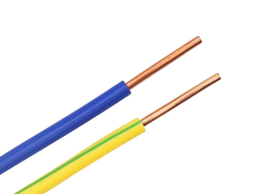 CHINA 2,5 el PVC sólido del conductor de cobre de SQMM aisló no el alambre del cable eléctrico de la chaqueta proveedor