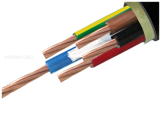 CHINA los cables aislados del PVC de 2x95 SQMM clasifican el cobre trenzado 2 para la distribución de poder proveedor