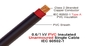 Cable de transmisión modificado para requisitos particulares del PVC de 1KV 70mm2, color de la envoltura del negro del cable de la chaqueta de PVC proveedor