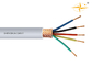 5 cables aislados PVC del conductor, el blindar trenzado flexible del alambre de cobre del cable del PVC proveedor