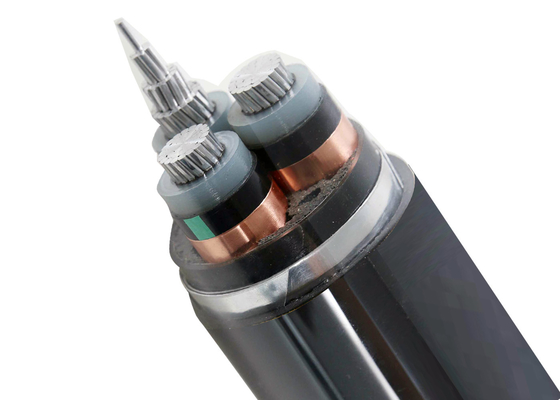 Grupo Shenghua 240mm2 XLPE 3 núcleo blindado MV cable eléctrico cableado galvanizado 15kV cinta de acero cable blindado de aluminio proveedor