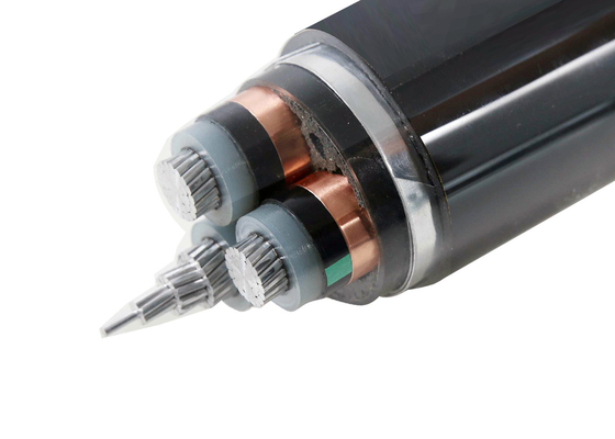 Grupo Shenghua 240mm2 XLPE 3 núcleo blindado MV cable eléctrico cableado galvanizado 15kV cinta de acero cable blindado de aluminio proveedor