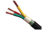 Cable de transmisión de la baja tensión del conductor de cable del aislamiento del PVC de 3 corazones con ISO 9001 proveedor