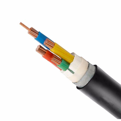 Temperatura XLPE Cables de energía aislados Conductor de cobre 0.6/1kV 90.C Chaqueta de PVC negro proveedor