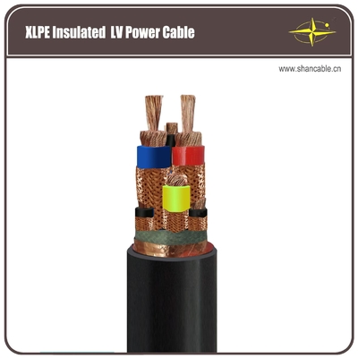 0.6kv Cable aislado XLPE de cinco núcleos para aplicaciones industriales proveedor