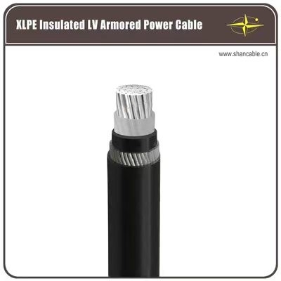 Cables de alimentación aislados XLPE de 2 a 5 núcleos Nivel IEC 0.6/1kV Voltagem proveedor