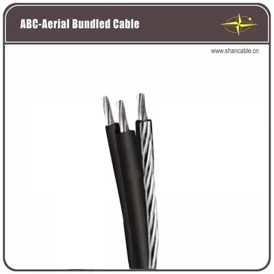 IEC 60332-1 del cable ignífugo ABC del aluminio del servicio triple/cuadruplex de 0.6/1kV proveedor