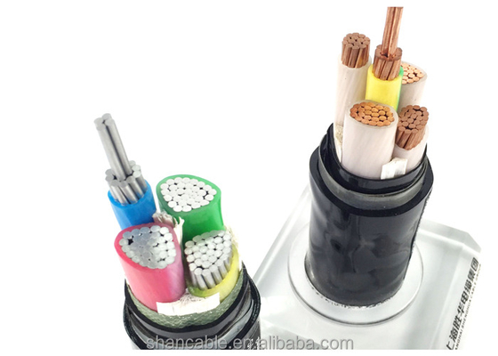 18AWG Conductor Gauge Cable halógeno cero de baja humedad para aplicaciones de alta tensión y material aislante proveedor