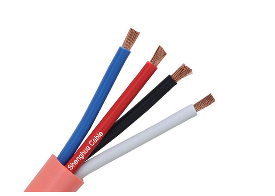 Cable de Shanghai Shenghua 450V 750V de bajo humo y cero halógenos, cable de construcción de cobre con 2 años de garantía proveedor