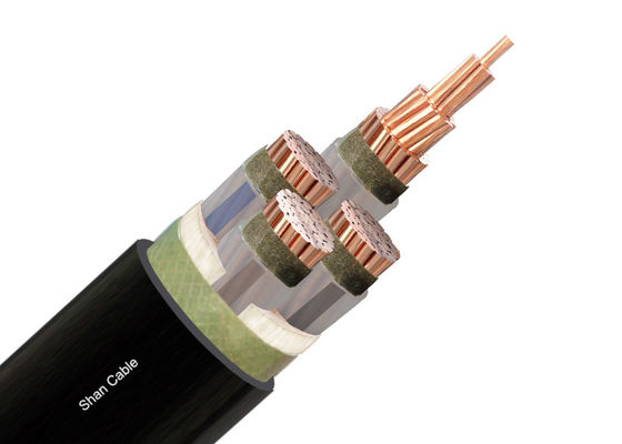 NYY 4x25mm2 Oxygen-Free Copper PVC Insulated Power Cable for Underground Use 0.6/1kV proveedor
