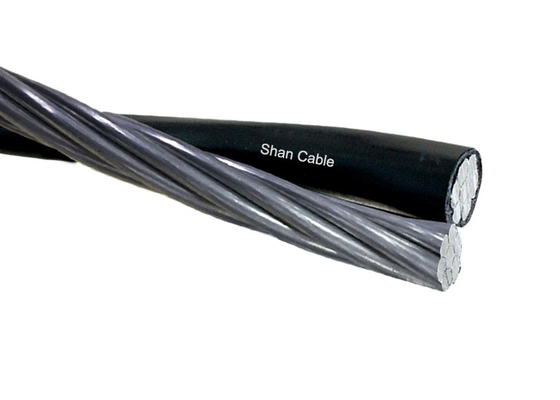 Cable de energía Shenghua, cable aéreo con aislamiento Xlpe, cable de energía aéreo con 1 conductor mensajero proveedor