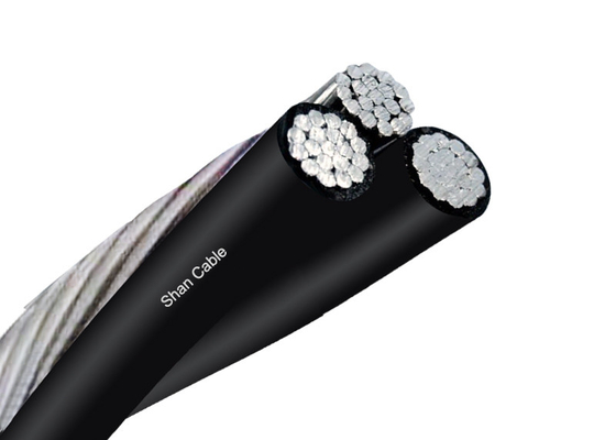 Cable de energía Shenghua, cable aéreo con aislamiento Xlpe, cable de energía aéreo con 1 conductor mensajero proveedor