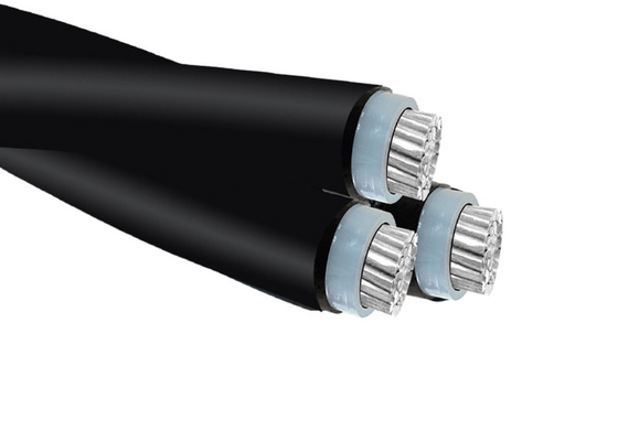 Shanghai Shenghua Cable 3 Core Aerial Bundled Triplex Service Drop Cable para líneas aéreas de transmisión de energía proveedor