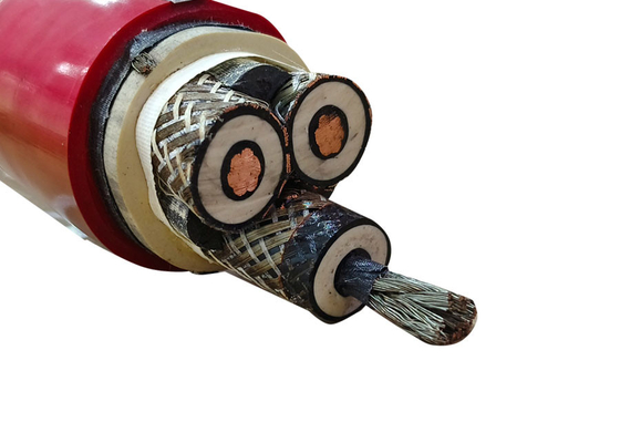 Cables eléctricos Shenghua con cubierta metálica de goma 0.66 / 1.14 KV Certificación CE KEMA proveedor