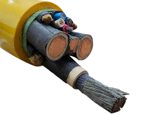 Cables eléctricos Shenghua con cubierta metálica de goma 0.66 / 1.14 KV Certificación CE KEMA proveedor