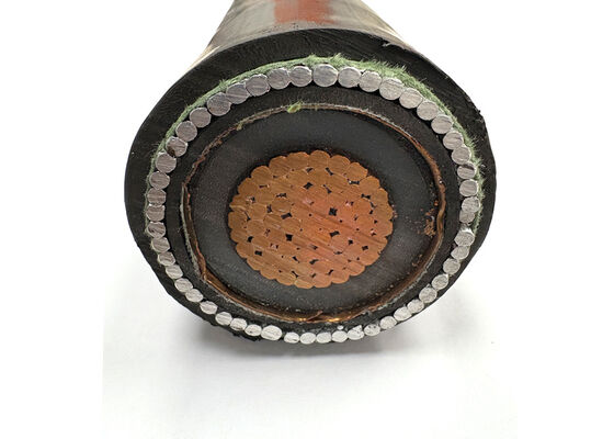 High-Voltage 35kV 3x400mm² Aluminum Electrical Cable with XLPE Insulation and Steel Armour proveedor