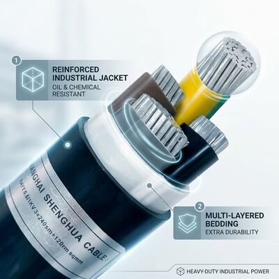 Cable con aislamiento de PVC resistente al aceite y a productos químicos 450/750V 3 conductores para uso industrial proveedor