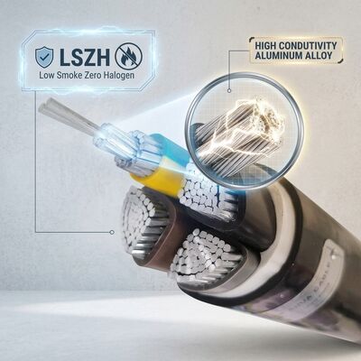 CYKY 5x6mm2 PVC Insulated Cable 90C Underground Distribution 0.6/1kV IEC60502 proveedor