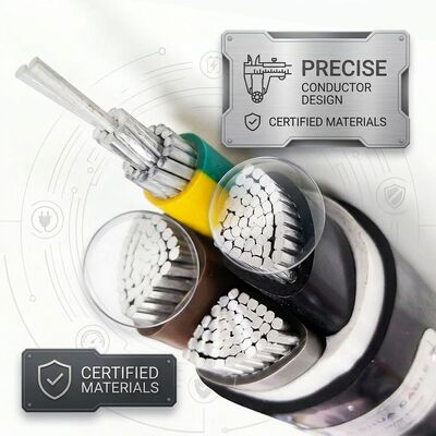 CYKY 5x6mm2 PVC Insulated Cable 90C Underground Distribution 0.6/1kV IEC60502 proveedor
