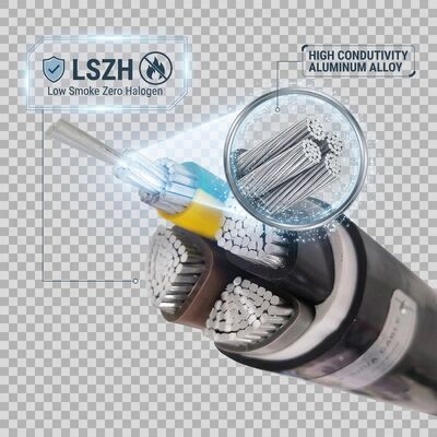 VGV 3x4mm2 UV Resistant PVC Insulated Cable Outdoor Overhead 0.6/1kV IEC60502 Copper proveedor