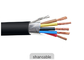 El alambre trenzado flexible 300/500V del cable eléctrico del cobre H05VV-F valoró voltaje proveedor