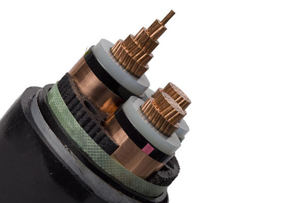 XLPE de voltaje medio PVC aislado PVC revestido con 3 núcleos de cable flexible Sh Shenghua proveedor