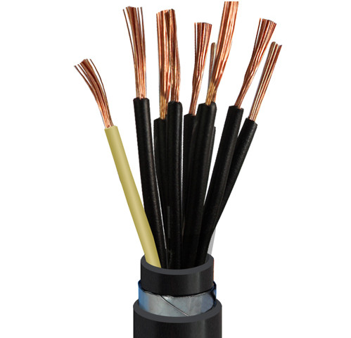 Ignífugo multifilar acorazado aislada XLPE del cable de control