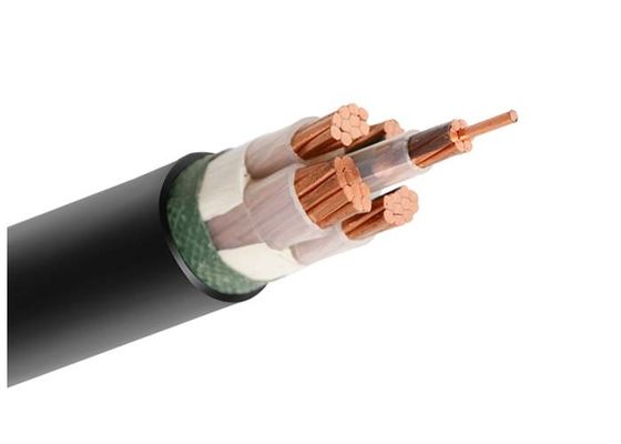 4+1 la base XLPE aisló el cable de transmisión certificado KEMA con el llenador del polipropileno