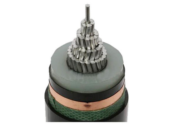 Solo metro de aluminio aislado XLPE de alto voltaje del conductor del cable de transmisión de la base