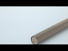 Cable eléctrico sólido RoHS de la envoltura 15A del PVC ST5 obediente