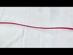 750 V de cable eléctrico sin envoltura de alambre de conductor circular plano