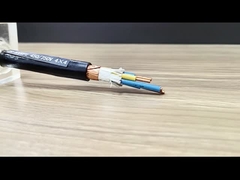 Cable de control de cobre con envoltura de cloruro de polivinilo aislado