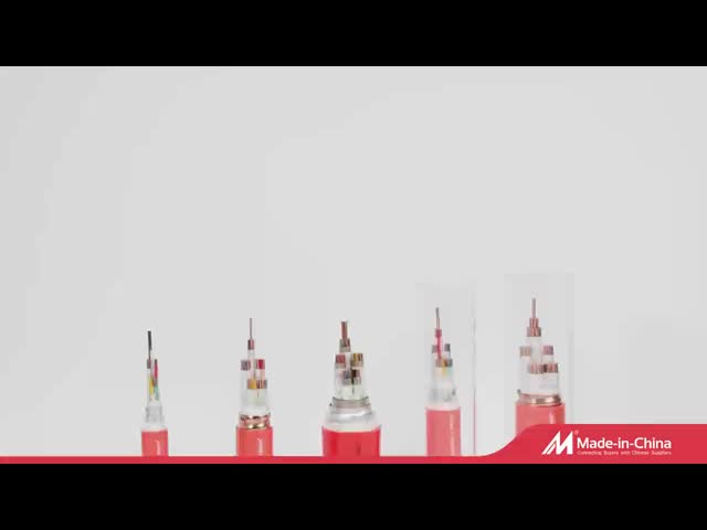 Cable eléctrico de aluminio de alta tensión 35kV 3x400mm² con aislamiento XLPE y armadura de acero