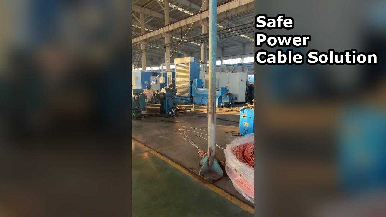 XLPE ignífugo aisló el cable de transmisión
